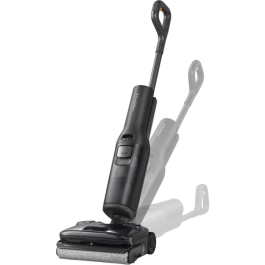 Roborock F25 ACE Pro - Aspirateur balai laveur avec technologie JetFoaming, 25000 Pa d'aspiration, 430 tr/min, nettoyage plat 180° et station auto-nettoyante - Noir