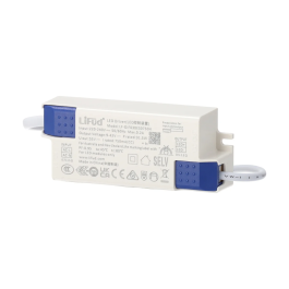 Downlight LED 15W 90Lm/W CRI>95 4000K Blanc Naturel Aluminium Injecté Driver Lifud 50000H Fixe