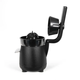 Livoo DOD211N Presse-agrumes électrique à bras, 120 W, Noir, avec grand et petit cônes, bec verseur anti-gouttes, nettoyage facile