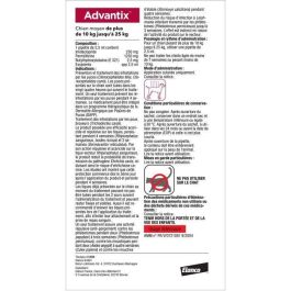 Advantix Pipetas antiparasitarias 6 - Para perros medianos de 10 a 25 kg
