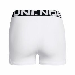 Leggings de Sport pour Femmes Under Armour Hg Shorty Blanc
