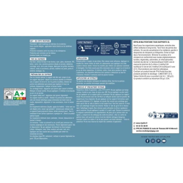 Ripolin Peinture multi-supports Mat, 2L, RAL 5024 Bleu pastel - Pour bois, métal, béton, PVC - Résistante aux intempéries, UV, humidité et corrosion