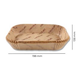 Papier pour friteuse à air Cecotec Cecofry TwinBucket 24 x 18 x 4,5 cm 150 Unités