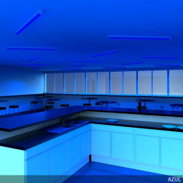 Tube LED T8 18W 120cm Bleu Opal 1500Lm HO-T8-1200-18W-B-O