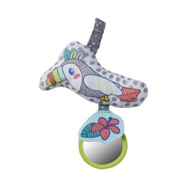 Infantino Coussin d'activité 2 en 1 pour le temps sur le ventre, promotion du développement musculaire, dès la naissance