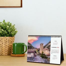 Calendrier de bureau Finocam Multicouleur Papier 21 x 15 cm