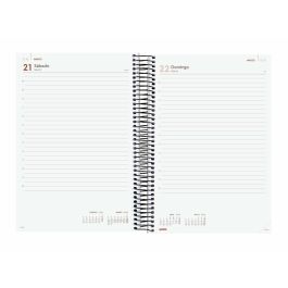 Agenda Finocam OPAQUE Bleu 16,5 x 24,2 cm 2026