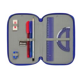 Fourre-tout Real Madrid C.F. Bleu 12,5 x 19,5 x 5,5 cm 37 Pièces