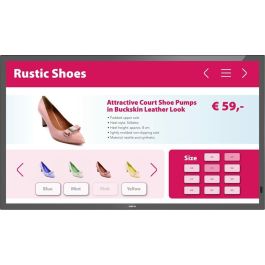 Moniteur Videowall Philips 43BDL3651T/00 4K Ultra HD 43" 50-60 Hz