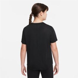 T shirt à manches courtes Enfant Nike DD7639-010 Noir