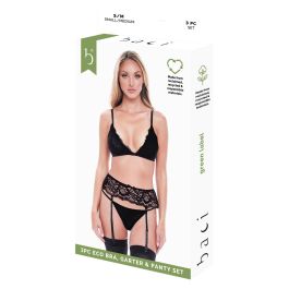 Ensemble de Lingerie Baci Lingerie Noir (M/L)
