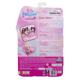 Barbie JKP50 Dream Besties - Poupée Malibu Blonde avec Accessoires, Points d'Articulation - Jouet Enfant Créatif dès 4 ans