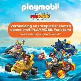 Playmobil 71720 Kart de pirate Funstars, 45 pièces, à partir de 4 ans