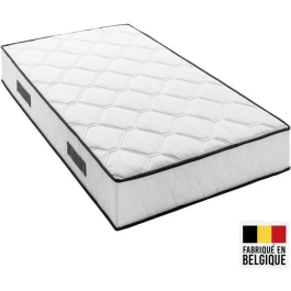 Somnis Bedding 110100910 Matelas 90 x 200 cm, 27 cm, 380 Ressorts Ensachés, 7 Zones, Équilibré, Réversible, Fabriqué en Belgique Precio: 175.5. SKU: B1ELR9BYK3