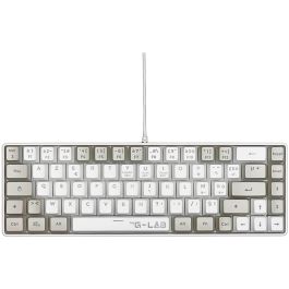 The G-Lab KEYZ-HYDRO-WG/FR Clavier gamer filaire compact 60% AZERTY rétroéclairé Gris/Blanc Precio: 37.5. SKU: B17XWB2KSB