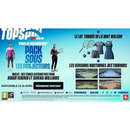 2K Games TopSpin 2K25 Jeu PS5 Édition Standard
