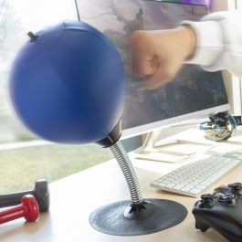 Sac de Frappe Gonflable Anti-stress de Bureau Hittres InnovaGoods