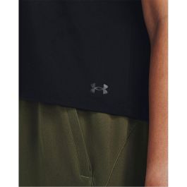 T-shirt à manches courtes femme Under Armour Noir Fitness 10-12 Ans