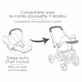 Smoby Poussette Maxi-Cosi Beige pour 3 ans SMO3032162531228