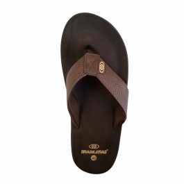 Tongs pour Homme Brasileras Puff Marron