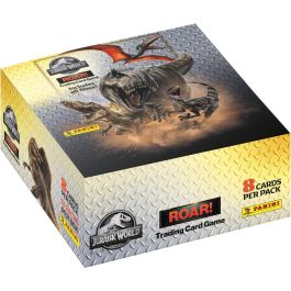 Panini Jurassic World 4 TCG - Boîte de 18 Paquets - 144 Cartes + Carte d'édition Limitée N°2 - PAN8051708028423