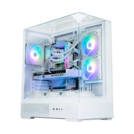 Boîtier ATX semi-tour Zalman P40 PRISM WHITE Blanc