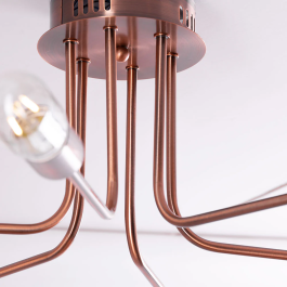 Lampe de Plafond "Adrian" SKD-P8002-WH Design Moderne