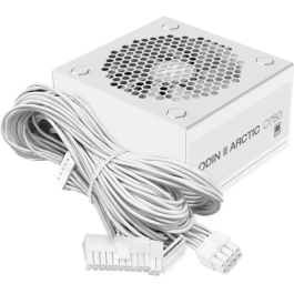 Xigmatek Odin II O750 ARCTIC - Alimentation PC 750W 80Plus - Non modulaire - Ventilateur 120mm - Blanc