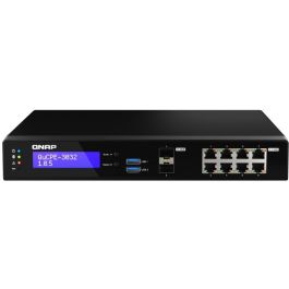 QNAP QuCPE-3032-C3558R-8G Intel Atom C3558R 8x2.5GbE RJ45 ports and 2x10GbE SFP+ ports 2xM.2 2280 NVMe slot 60W PS units