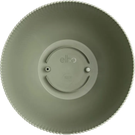 ELHO Sereh Autour 60 - Pot de fleur rond vert Ø 59 x H 51 cm, 110 L - Intérieur et extérieur
