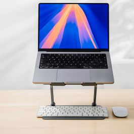 Support Pliable et Réglable pour Portable Lastan InnovaGoods