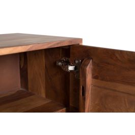 GINER Y COLOMER - Buffet 4 portes en palissandre avec pattes métal, couleur noyer - 175 x 45 x 90 cm