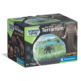 Clementoni Mini Terrarium Kit Créatif Éléphant - Comprend Disque de Tourbe, Graines, Figurine et Décor pour Recréer un Habitat Naturel Precio: 27.216. SKU: B1CMHZA6L8