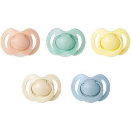 Nuby Lot de 5 Tétines Orthodontiques pour Bébé en Silicone - Âge : 6 à 18 Mois - Multicolore - Confort et Développement Buccal Precio: 31.968. SKU: B18TCMMGKD
