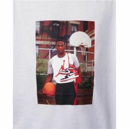 T-shirt à manches courtes enfant Jordan Jdb Mj Brand Photo Ss Crew Blanc