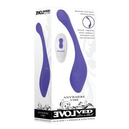 Vibration de Stimulation Double Evolved Violet
