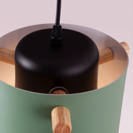 Lampe Suspendue Averie SKD-P1013-OG Blanc, Vert Olive, Saumon, Turquoise