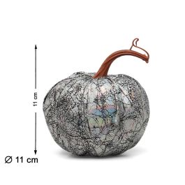 Calabaza Decorativa Brillance Argent 11 cm, Ornement Halloween Noir et Argent pour Intérieur et Extérieur Precio: 1.848. SKU: B1DVKLSJD2