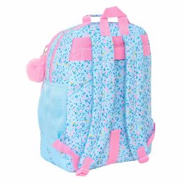 Cartable Vicky Martín Berrocal Paraíso Bleu Rose 32 x 42 x 15 cm