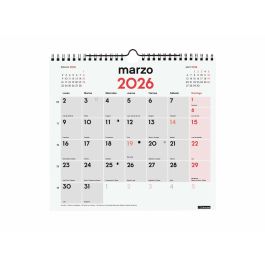 calendrier mural Finocam Papier 2026 26,5 x 24,5 cm