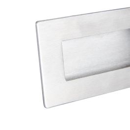 HERRAJES ALK Tirador Uñero para Puerta Corredera 150x50 mm Acero Inoxidable AISI 304 Mate