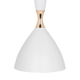 Lampe Suspendue Lia SKD-P127-W Métal Design Élégant Câble Réglable