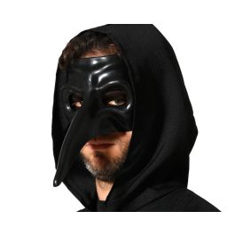 Déguisement Masque de Médecin de la Peste Noir à Long Bec avec Capuche - Accessoire Halloween et Fête Historique Precio: 2.4. SKU: B1KGGFR7C4