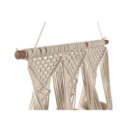 Cache-pot Home ESPRIT Coton Bois Urbaine 46 x 2 x 93 cm