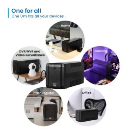 Système d'Alimentation Sans Interruption Interactif Ewent EW3997 720 W