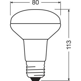 Ledvance [LVE-4058075608658] Ampoule LED Spot E27 4.3W 350lm 2700K 36° IP20
