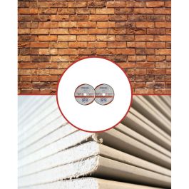 Dremel Jeu de 2 disques de scie compacts DSM20 pour maçonnerie et pierre