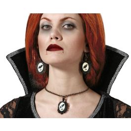 JewelsCraft Set de bijoux victorien à thème corbeau pour costume de vamp - Collar et boucles d'oreilles assortis pour look gothique et élégant - Halloween, cosplay Precio: 11.4999996. SKU: B1DFHGYFNT