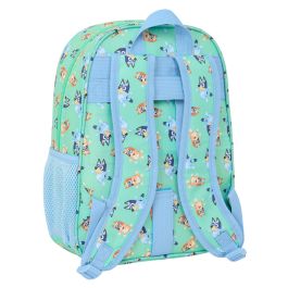 Cartable Bluey Sisters Vert 26 x 34 x 11 cm