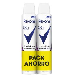 Déodorant Rexona 48h Invisible 200 ml (2 Unités)